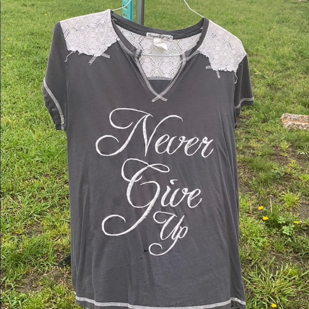 Cowgirl Tuff Never Give Up